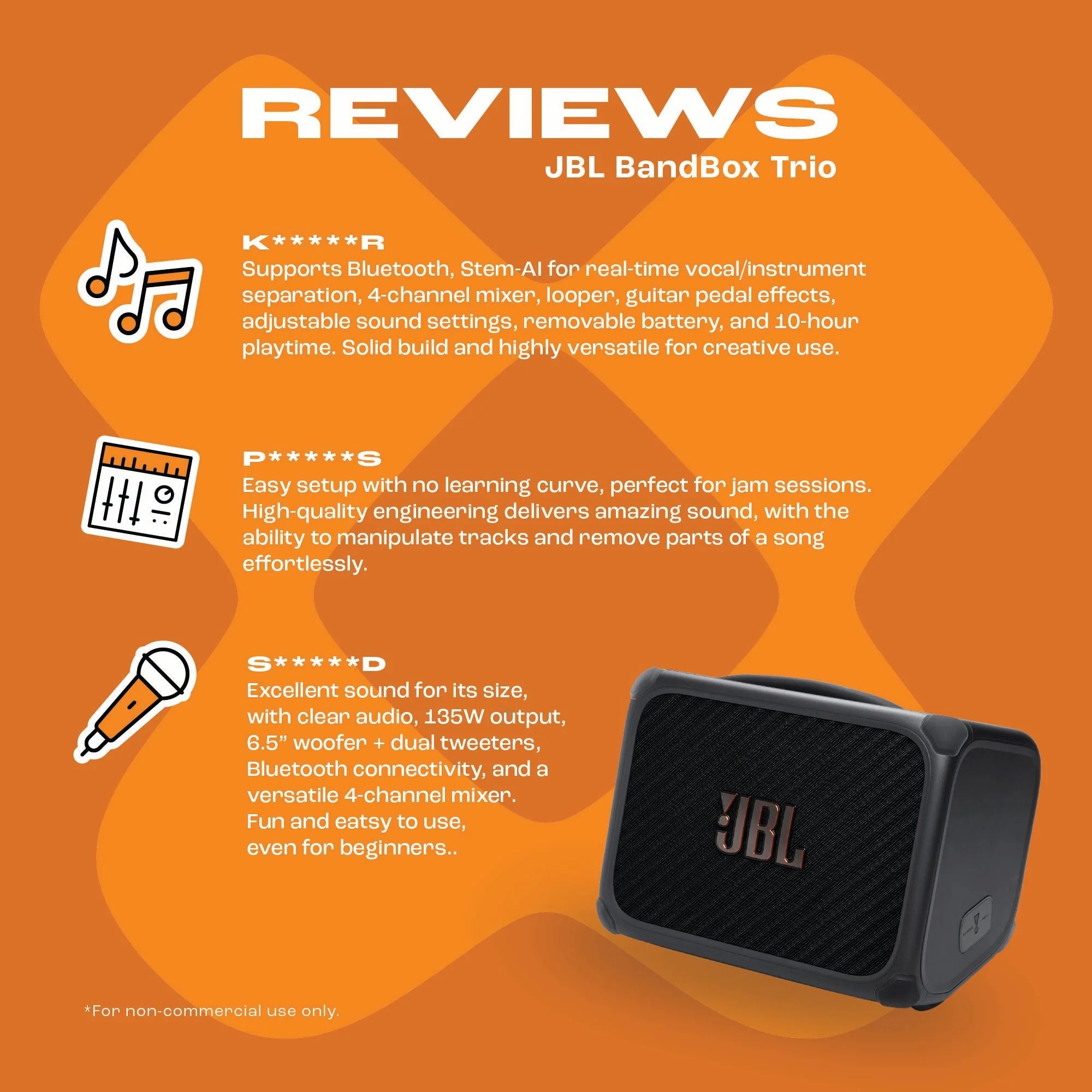 JBL BandBox Trio - Image 6